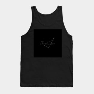 Zodiac sign constellation - capricorn Tank Top